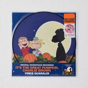 It's The Great Pumpkin Charlie Brown LP ~ Exclusive Picture Disc ~ Brand New!